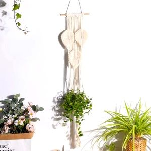 Boho Macrame plant holder